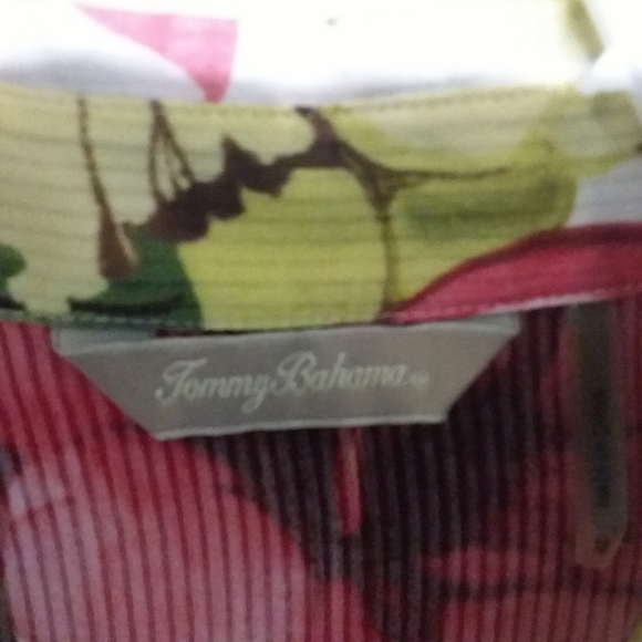 ⬇️Tommy Bahama belted tunic blouse/beach coverup - Picture 6 of 11